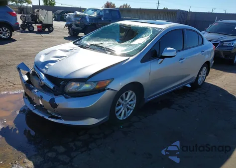 2012 Honda Civic Ex из США, поврежденный, VIN 19XFB2F84CE381456